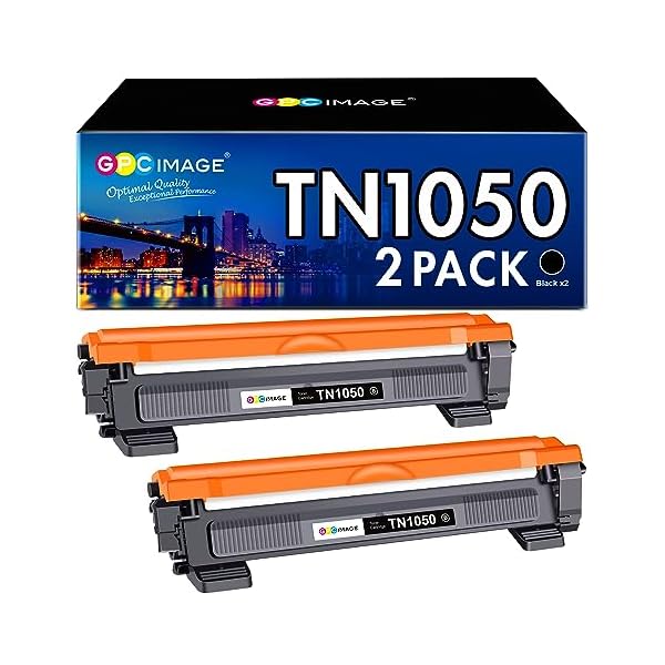 GPC Image TN1050 Cartuchos de Tóner reemplazo Compatible para impresoras Brother laser