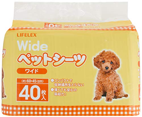 コーナンオリジナル ペットシーツ ワイド 40枚 60×45cm