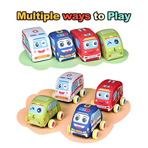 Eners HE-0204 Pull Back Cars Toys For Toddlers 1-3 thumb #1