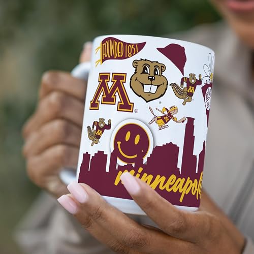 Image of Logo Brands 20 oz Powder Coat Tumbler- Insulated Tumbler with Lid for Water, Iced Tea or Coffee, Smoothie and More
