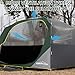 LOYEAHCAMP 4 Person Blackout Camping Tent, Easy Setup Waterproof Family Dome Tent for Camping with Rainfly, Portable Double Layer Large Family Tent for Outdoor Camping&Hiking