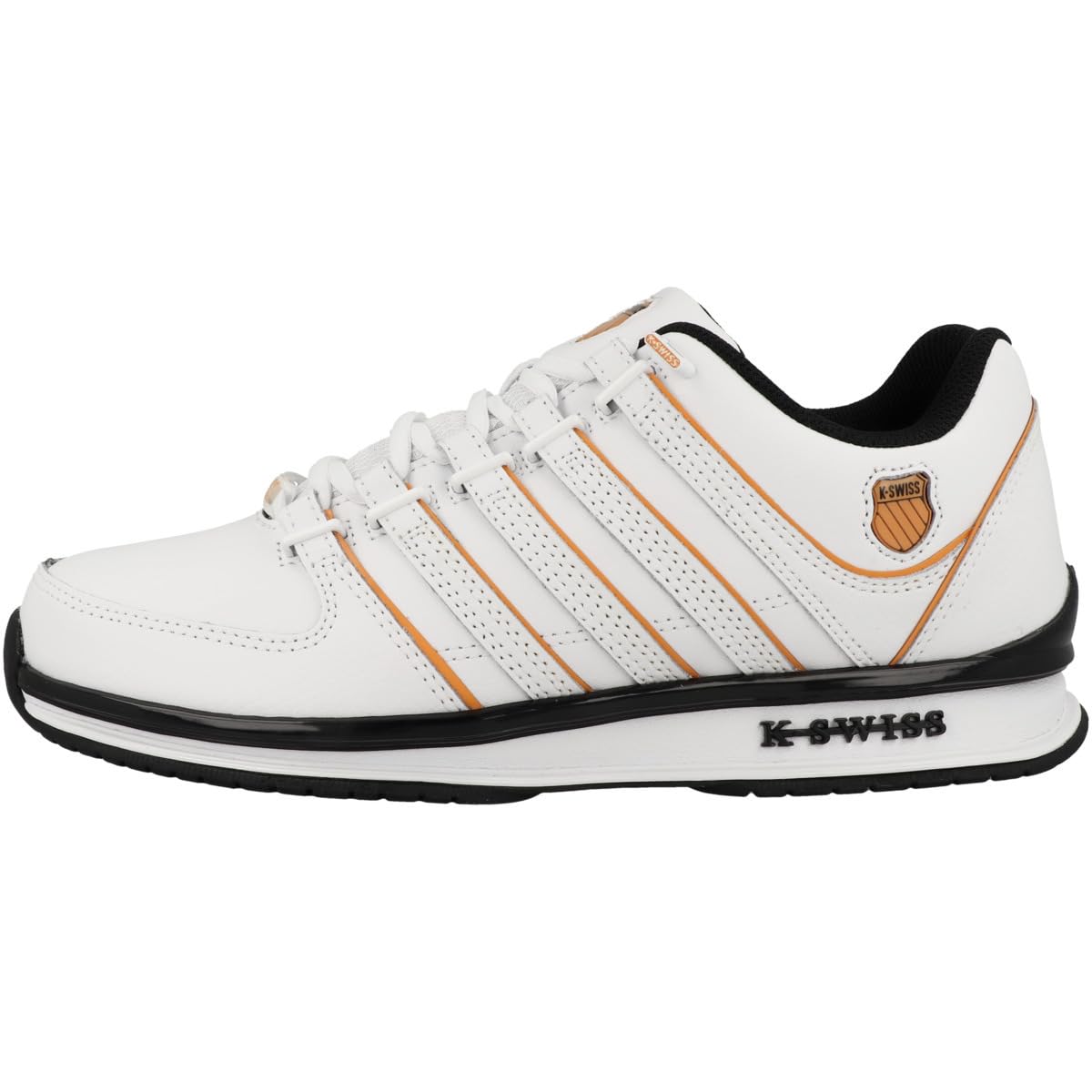 K-Swiss Rinzler Herren Sneaker Sportschuh 01235-185-M White/Orange