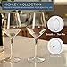 MICHLEY Unbreakable Stemmed Wine Glass 100% Tritan Plastic Dishwasher available Glassware 15 oz, Set of 6