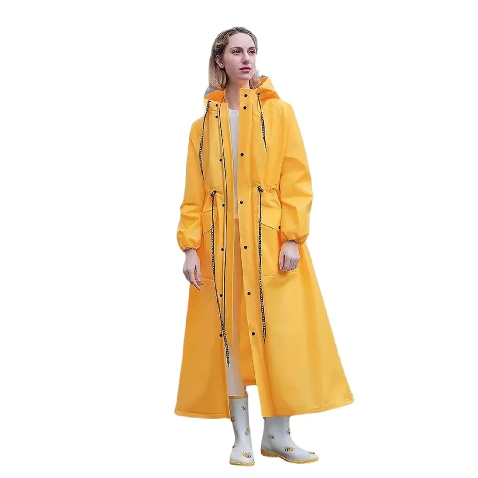 Poncho Antipioggia Impermeabile For Adulti, Da Donna, Da Uomo E Da Donna, Singolo, Lungo, Completo, Nuovo, Poncho Antipioggia Da Ciclismo, Da Donna, Impermeabile