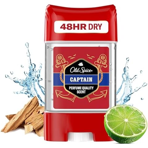 Old Spice Captain Clear Gel 70ml Antiperspirant Cover