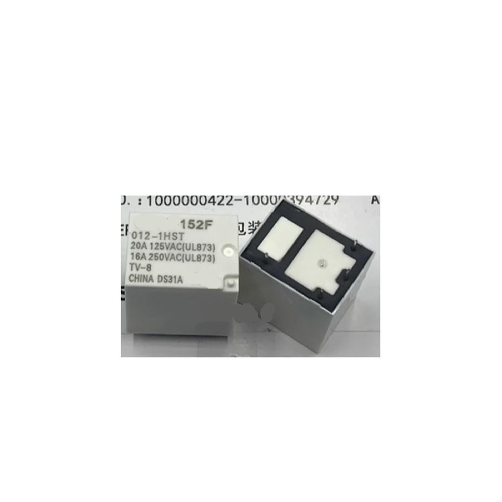 OSHZIKJII HF152F-012-1HST HF152F 012 1HST 12VDC 4foot relay(5PCS)