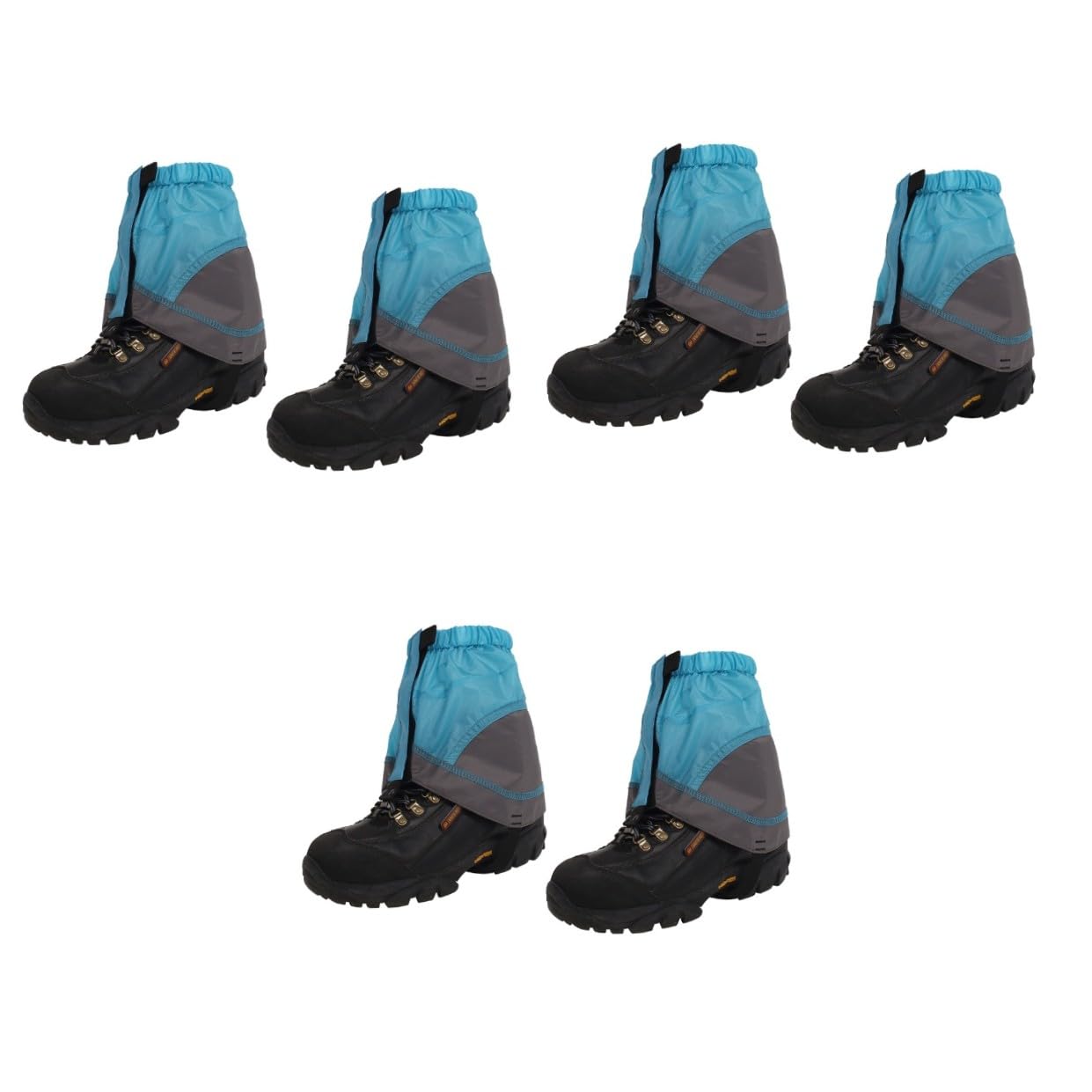 Kisangel 3 Paires De Guêtres De Randonnée Guêtres Basses À Bande Élastique Imperméables Et Anti-Neige pour Lextérieur
