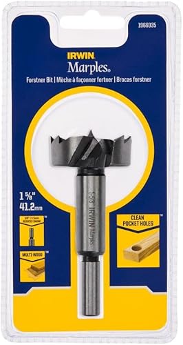 Vista 3 de Irwin Tools 1966935 Broca Forstner Marples para Perforación de Madera, 1-5/8