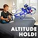 NKOK Sonic RC HoverBike Flying Toy, 2.4GHz Remote Control, Gyro Stabilized Altitude Hold, Auto Takeoff & Landing, Multi-Speed Stunt Flip Action, USB Rechargeable, Ages 6+
