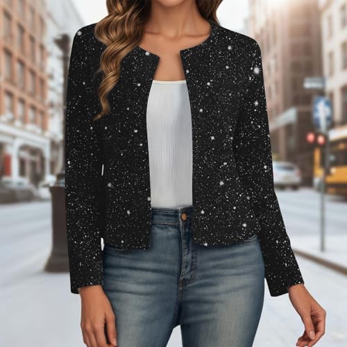 Veste ample fluide noire : la solution légère contre la fraîcheur d'automne