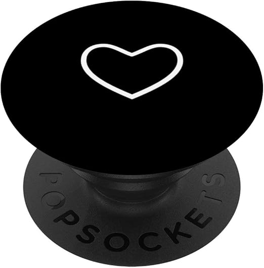 Amazon Com White Love Heart Outlined Simple Shaped On Black Cool Design Popsockets Popgrip Swappable Grip For Phones Tablets Cell Phones Accessories Amazon Com White Love Heart Outlined Simple Shaped On Black Cool Design Popsockets Popgrip Swappable Grip For Phones Tablets Cell Phones Accessories