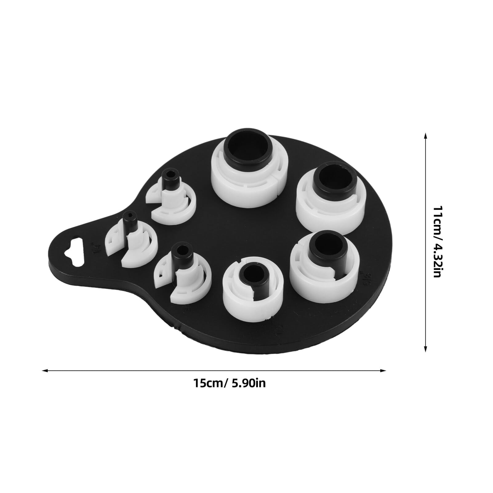 OUNONA 7pcs Line Disconnect Tool Set Automotive Repair Kit for Disconnection Lightweight and Compact Design for Workshops and Garages
