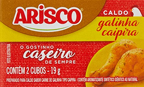 Caldo ARISCO Galinha Caipira 19g, Arisco