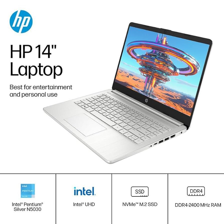 Amazon.com: HP 14 Laptop for Student&Business, Intel 4-Core