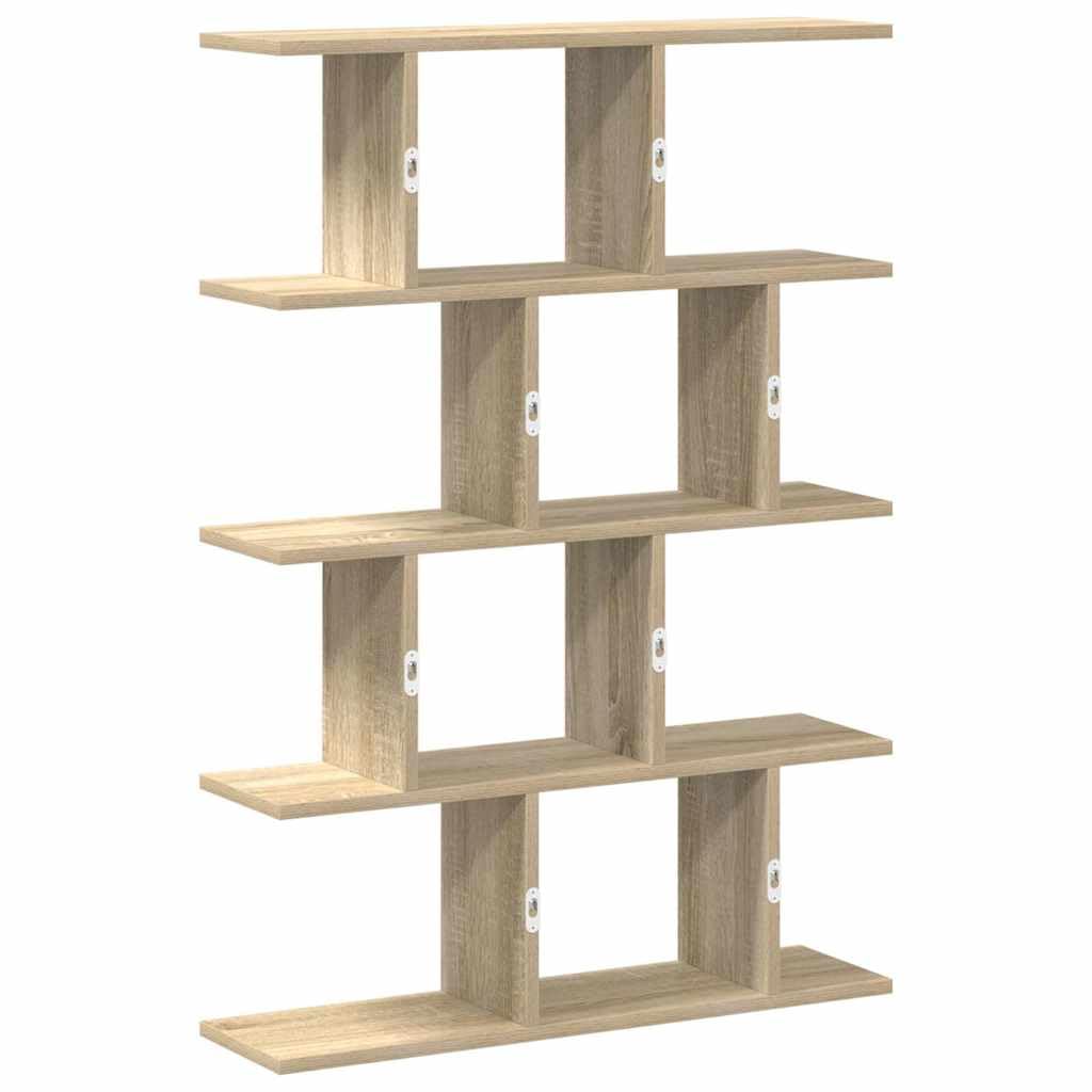vidaXL Étagère Cube Murale 12 Compartiments chêne Sonoma
