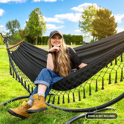 Image of SUNCREAT 2 Person Hammock Without Stand, Dark Gray