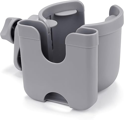 Miniatura 20 de Accmor - Portavasos para cochecito con soporte para teléfono, Portavasos universal para bicicleta, Portavasos universal para cochecitos Uppababy