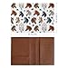 Fashion Passport Book Holders for Women Men, Travel Document Holder, Lightweight Horse Dream Catcher Passports Protective Cover