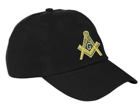 9月末迄特別価格Freemason HATケース付き Amazon.com: UK EMPIRE GROUP Masonic Crown Cap Case Black