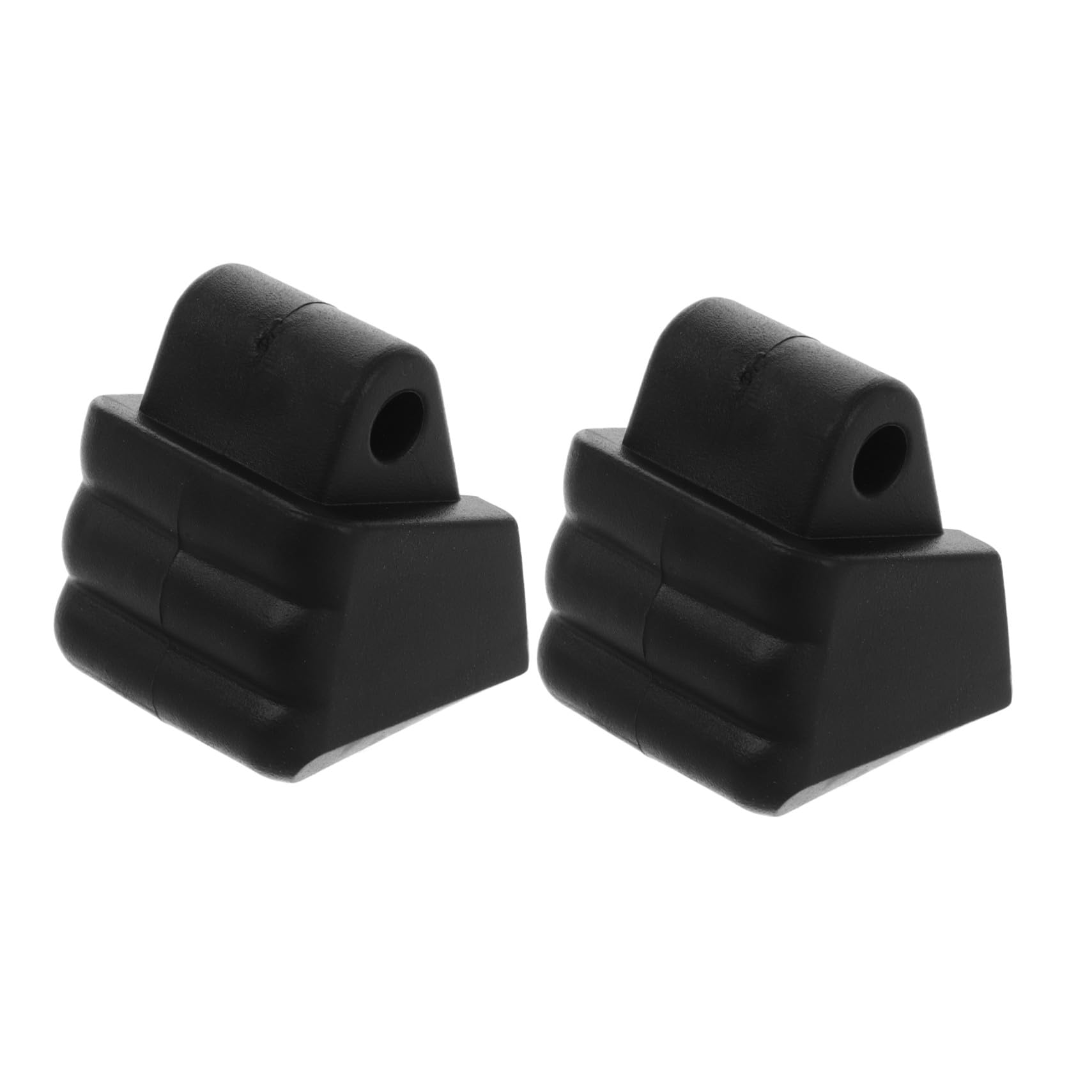 VANZACK Pastillas de Freno Compatibilidad y Frenado Rápido para Línea 2 Piezas para en Línea de PVC Negro para Roller y de Ruedas