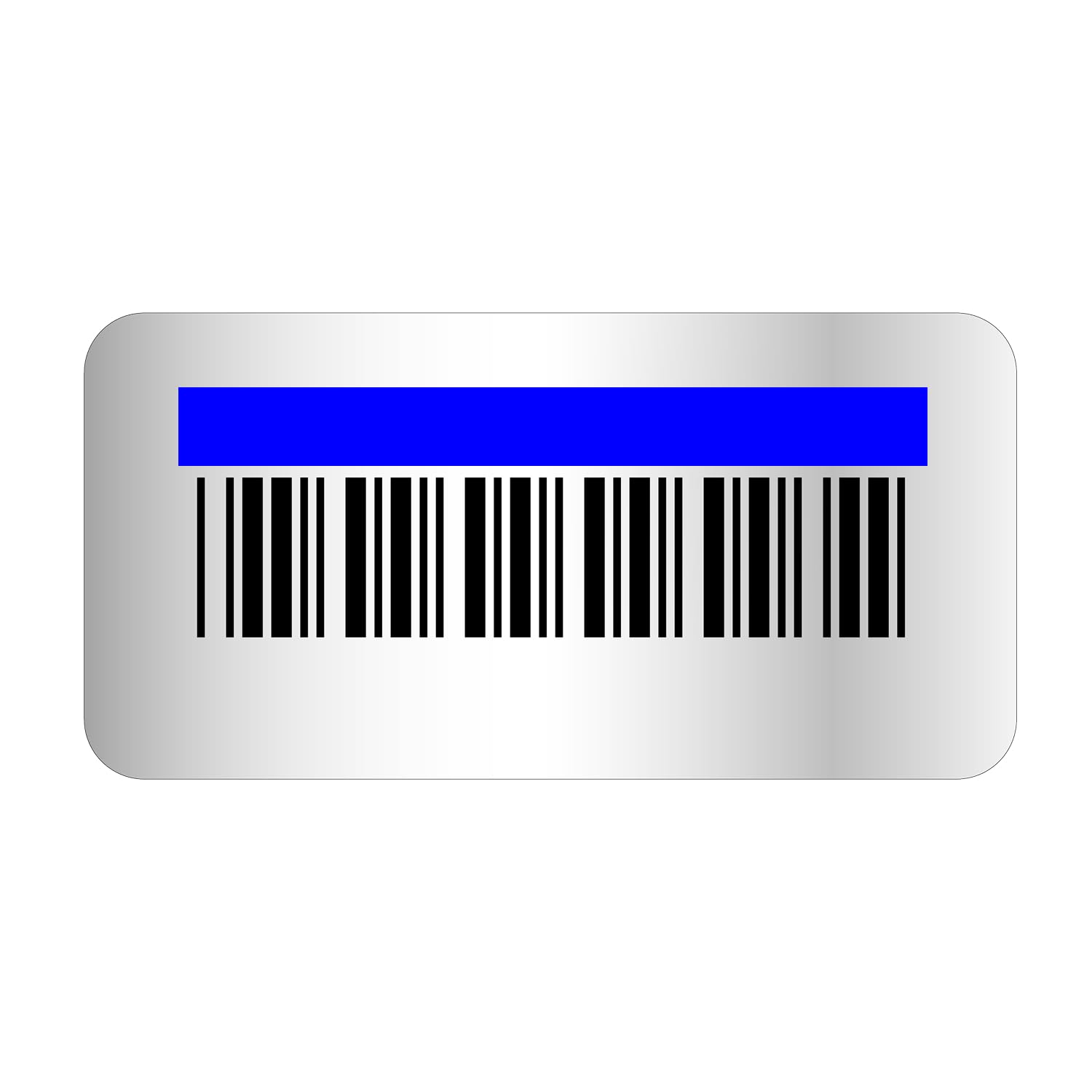 McAuley Labels Custom Asset Tags for Equipment - Numbered, Permanent - Heavy Duty Metalized Polyester, Stronger Adhesive - Barcode Label - 1.5x0.75 Inches