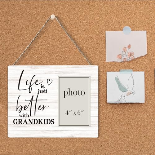 Life-is-Just-Better-with-Grandkids-Wood-Picture-Frame-Grandparents-Day-Gifts-Grandparents-Picture-Frames-Grandkids-Photo-Frame-Grandparents-Gifts-4-x-6-Inch-Photo Life is Just Better with Grandkids Wood Picture Frame Grandparents Day Gifts Grandparents Picture Frames Grandkids Photo Frame Grandparents Gifts 4 x 6 Inch Photo