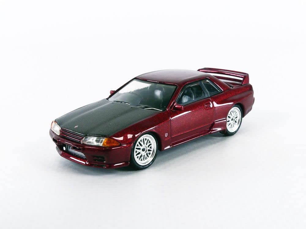 Amazon | MINI GT 1/64 ニッサン GT-R R32 レッドパール BBS LM