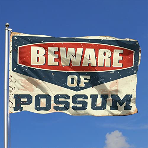Articles de garage cool pour hommes drapeau Possum universitaire - 2