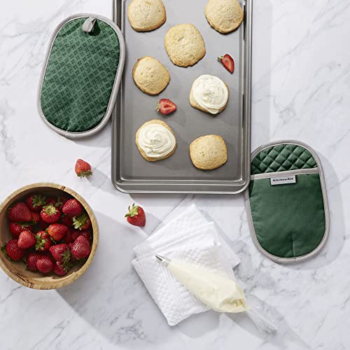KitchenAid-Asteroid-Pot-Holder-2-Pack-Set-Pebbled-Palm-Green-65×10 KitchenAid Asteroid Pot Holder 2 Pack Set Pebbled Palm Green 65×10