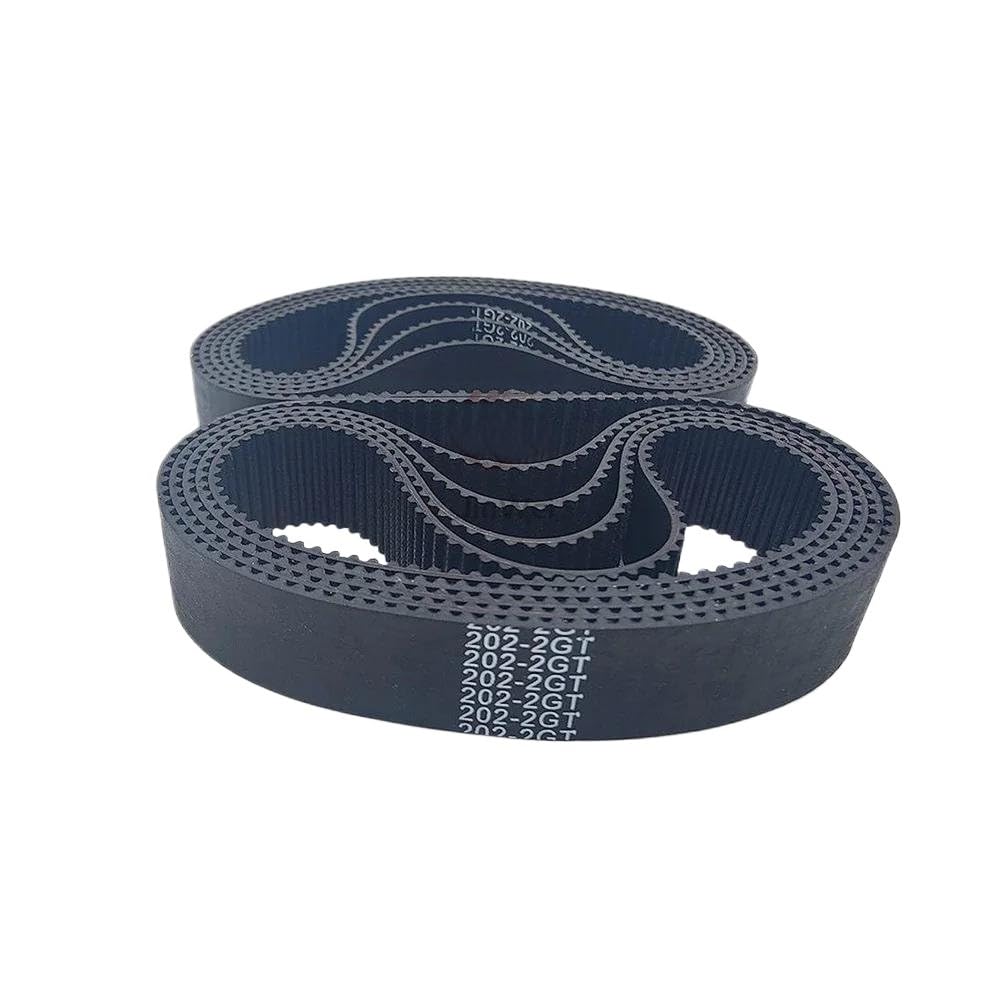 Courroies Trapézoïdales Largeur 6mm 10mm 15mm Courroie Distribution en Boucle Fermée Circonférence La Courroie 140mm-610mm(2GT-400,10PCS_6MM)