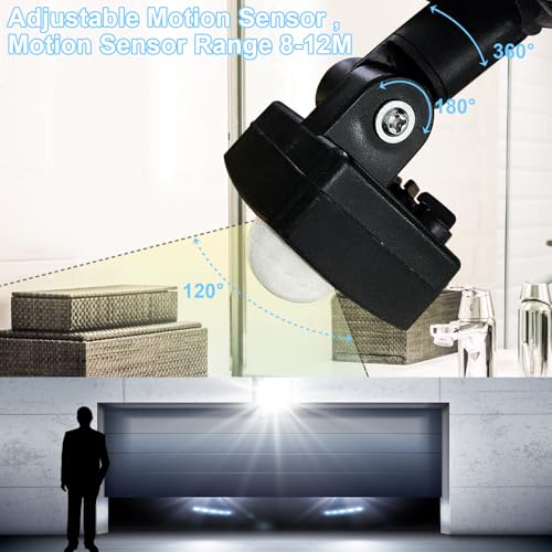 Reflector LED con sensor de movimiento 2 Imagen adicional