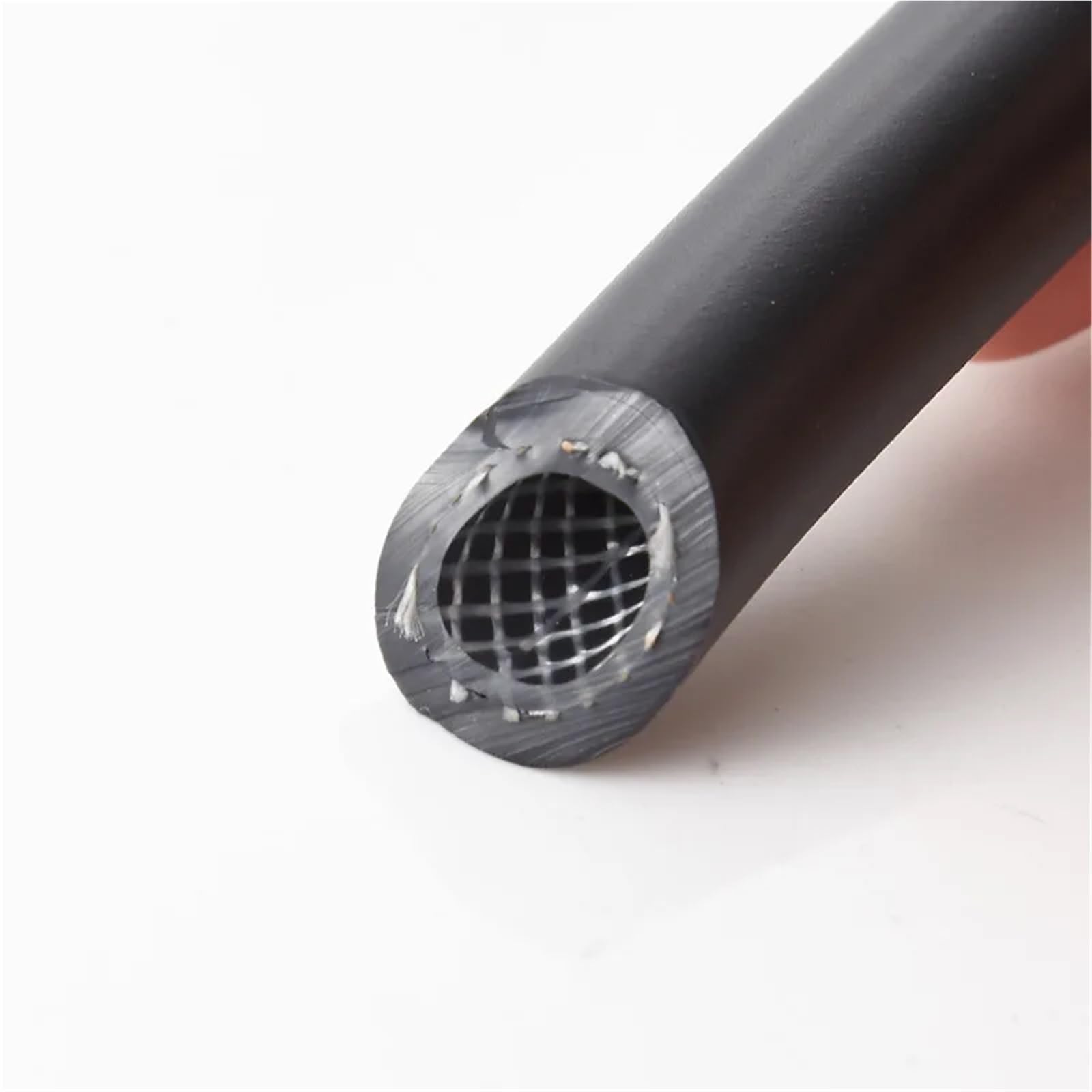 Manguera Ducha Manguera de entrada agua fría negra, manguera for inodoro, tubo conexión plástico PVC a prueba explosiones alta presión for calentador grifo Para Grifería de Baño(80cm)