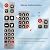 RIVIERA Simple Big Button Universal Remote for Old LG Samsung Sony Vizio Sharp Toshiba JVC Sanyo Zenith Panasonic Philips Hitachi RCA Hisense TCL More Brand Easy Use for Seniors No Voice Control