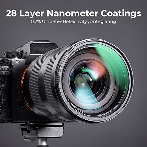 K&F CONCEPT 112mm MC UV Protection Lens Filter with 28 Multi-Layer Coatings HD Ultra-Slim Ultra Violet Filter for 112mm Camera Lens (Nano-X Series) - Image 3