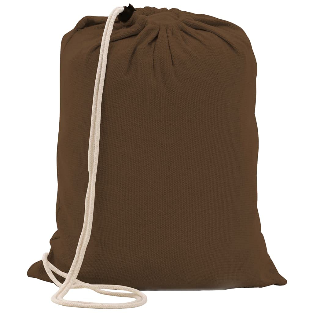 Hamak XL 260 x 150 cm, brązowy, z bawełny i poliestru, z mocowaniem na stelaż, do ogrodu, na balkon, taras, do relaksu na świeżym powietrzu, maks. 200 kg