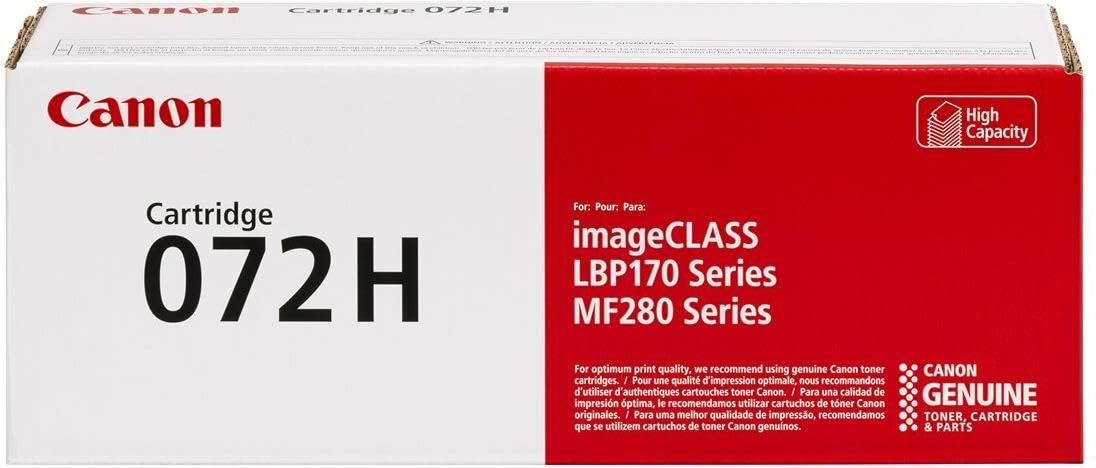 Canon 072 Cartuccia Toner Nero Originale Alta Capacità – Fino A 4.100 Pagine – Compatibile Con I-Sensys Mf287Dw-image