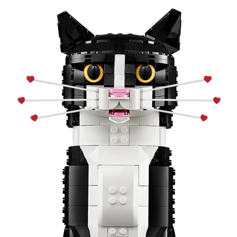 Amazon.com: Whiskers for Lego® 21349 Ideas Tuxedo Cat & Lego