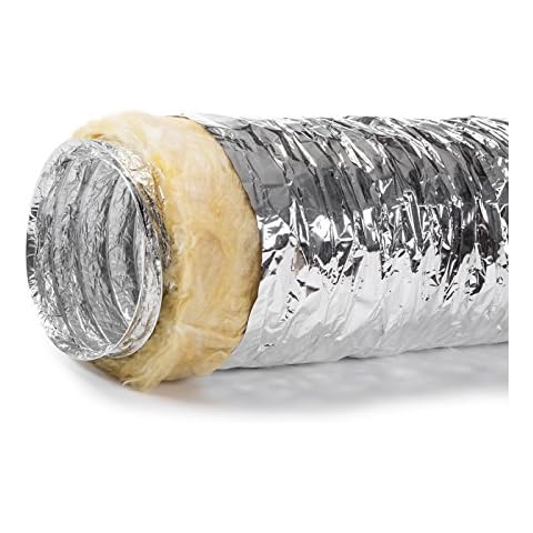 STERR - Aluminum Flexible Duct Hose (Insulated ⌀100 mm x 5 m) Cover
