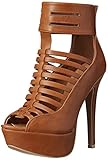 Qupid Women's Cori-10X Platform Sandal