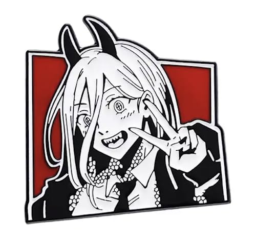 Chainsaw Man Power Anime Manga 1.9" Enamel Pin Badge
