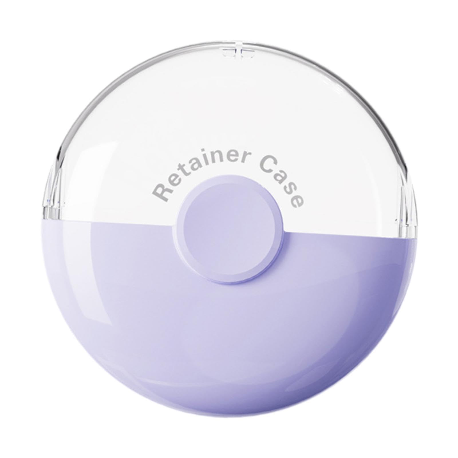 Denture Case Small Container Retainer Travel Case for Office Household Women Purple | Health & Beauty | Oral Care | Denture Care-image-29