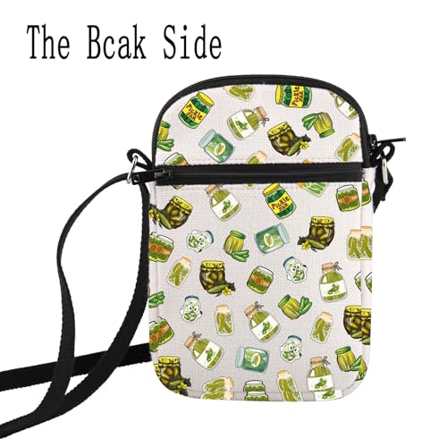 HOLLP Pickle Bundle Gift Pickle Bachelorette Pickle Lover Crossbody Bag Pickle Queen For Women4