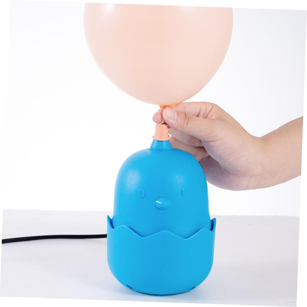 UKCOCO Bomba de Globo Eléctrica para Inflar Globos con Diseño Ergonómico y Capacidad de 2085 L/, Material Pp y Potencia de 400w para Fiestas