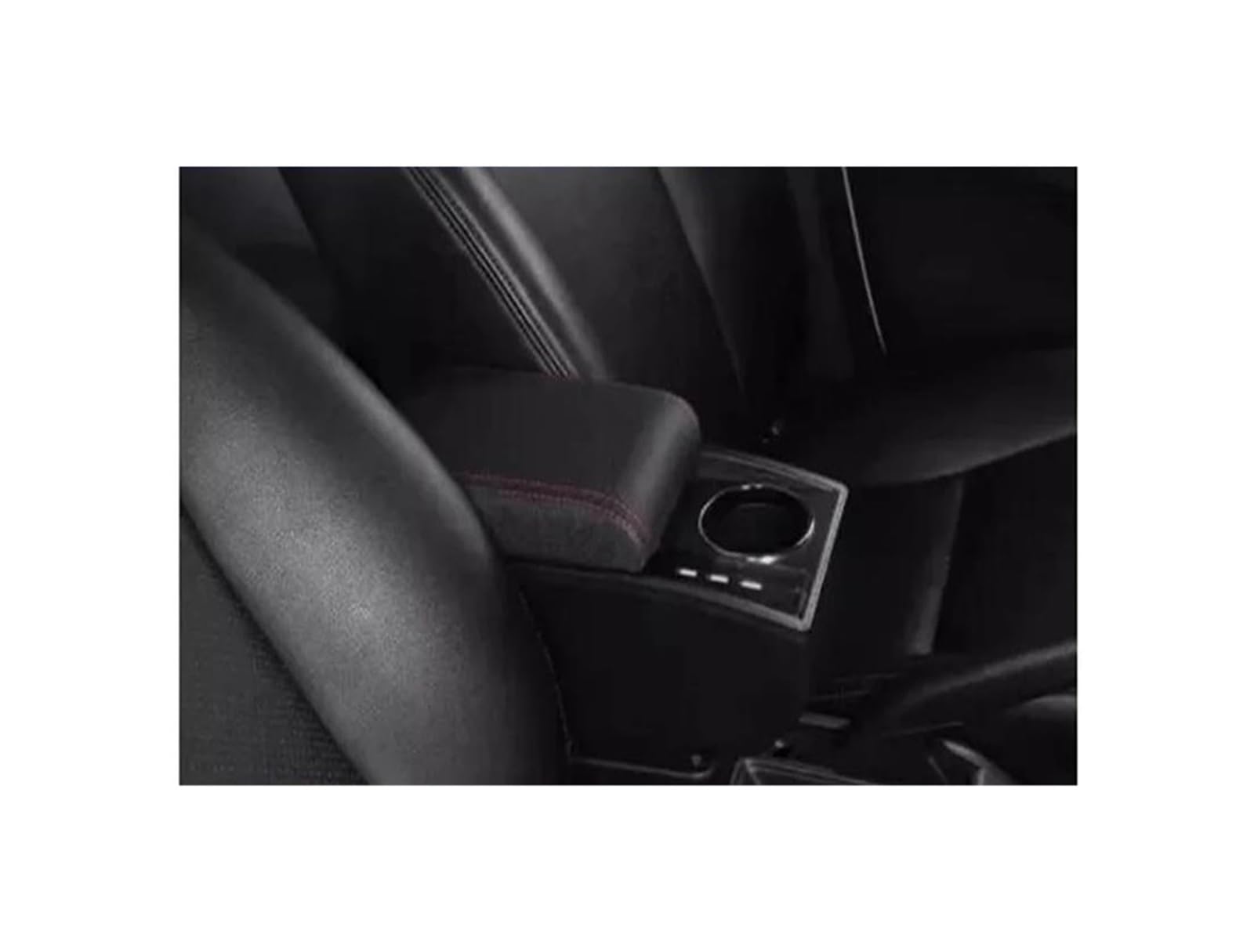 Dla Renault dla Clio 3 do Captur dla Clio 4 III IV 10-20 pudełko na podłokietnik samochodowy akcesoria samochodowe schowek części podłokietnik pudełko (M1 czerwona linia 3USB)