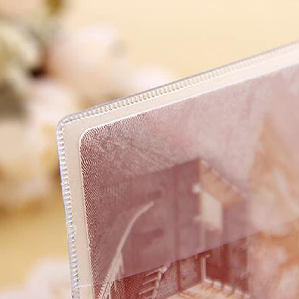 Transparent Passport Protect Cover Travel Accessory, Passport Cover Holder Case Organizer Portable and Useful : Clothing, Shoes & Jewelry