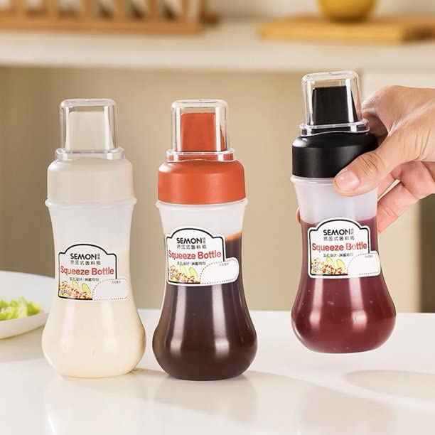 9UP™ Sauce Dispenser Bottle, Multipurpose Kitchen Tools Portable