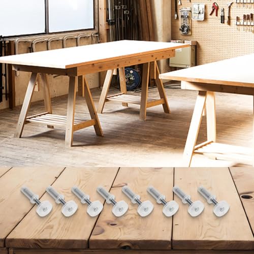 8-Pack Ruedas Guía Superior para Puertas Plegables, Rodillos de Nylon de 3/8 Pulgadas con Resorte para Reparación de Herrajes para Clósets miniatura 6