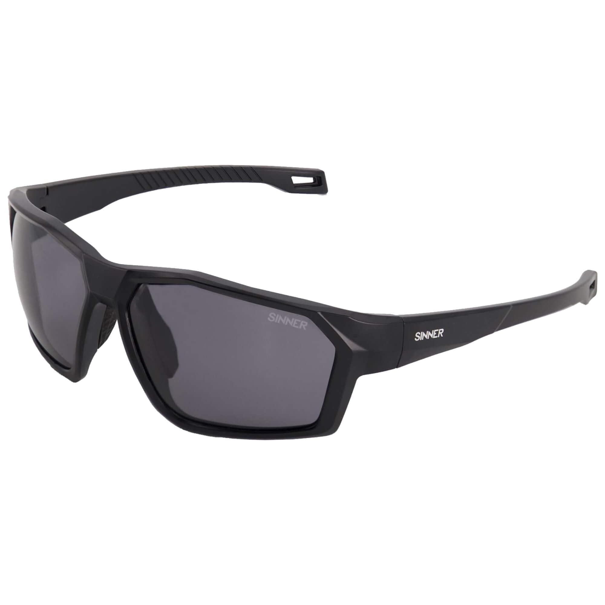 Sinner Unisex Matte Black Parkia Sunglasses