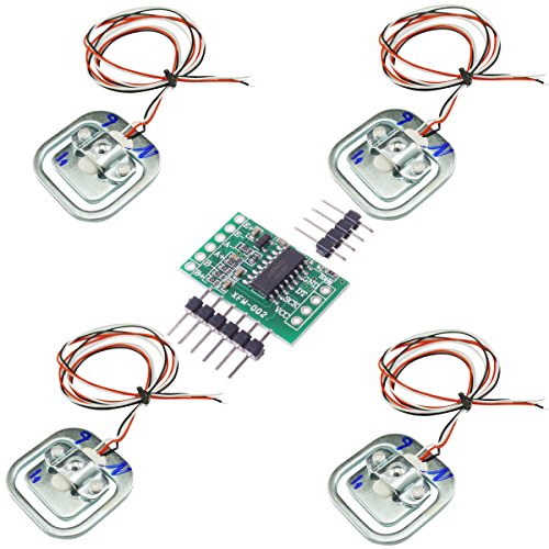 Il modulo HX711 utilizza 24 chip convertitori A/D ad alta precisione hx711. Si tratta di un design appositamente progettato per la progettazione di bilance elettroniche ad alta precisione, con due canali di ingresso analogici e l'integrazione interna dell'amplificatore a guadagno programmabile 128x.