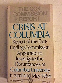 Paperback Crisis at Columbia University April May 1968 Book